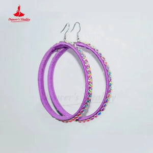 Women's Ballroom Dance Dress Sleeveless Backless Lavender Full Swing For Waltz Foxtrot Competition