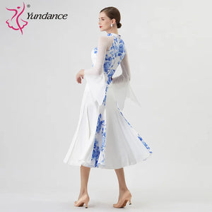 Women's International Standard Ballroom Dance Dress For Stage Performance