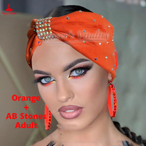 Dance Hair Accessories Women's Multi-Color Rhinestone/Solid Fabric Headbands for Latin Ballroom Dance