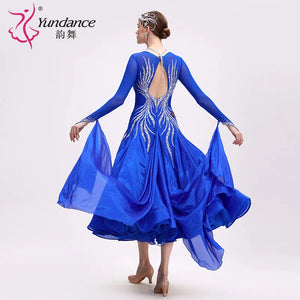 Women's Ballroom Dance Dress For Practice, Class, Competition, And Stage Performance