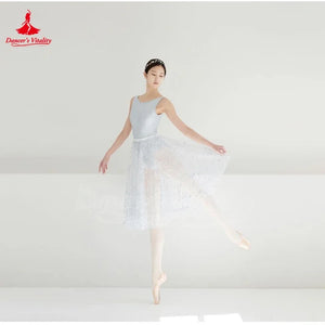 Women's Sleeveless Bow Ballet Leotard For Dance, Gymnastics, and Aerial Yoga