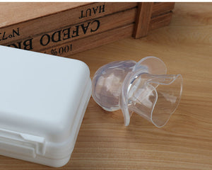 2pcs Anti Snoring Tongue Device Medical Silicone Sleep Aid Device