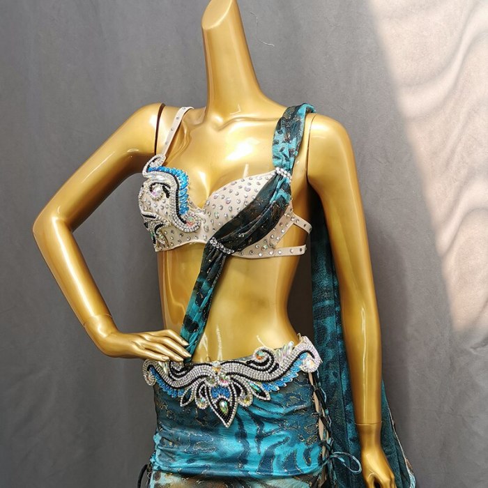 New Professional Performance Wear Belly Dance Costume Long Skirt Set Belly Dancing Sexy Bellydance Clothes Outfit For Women&Girl TF1922