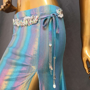 New Sexy Fashion Women Dancewear Belly Dance Clothes Outfit 2pcs/set Oriental Dance Practice Wear Bellydance Costume Long Dress