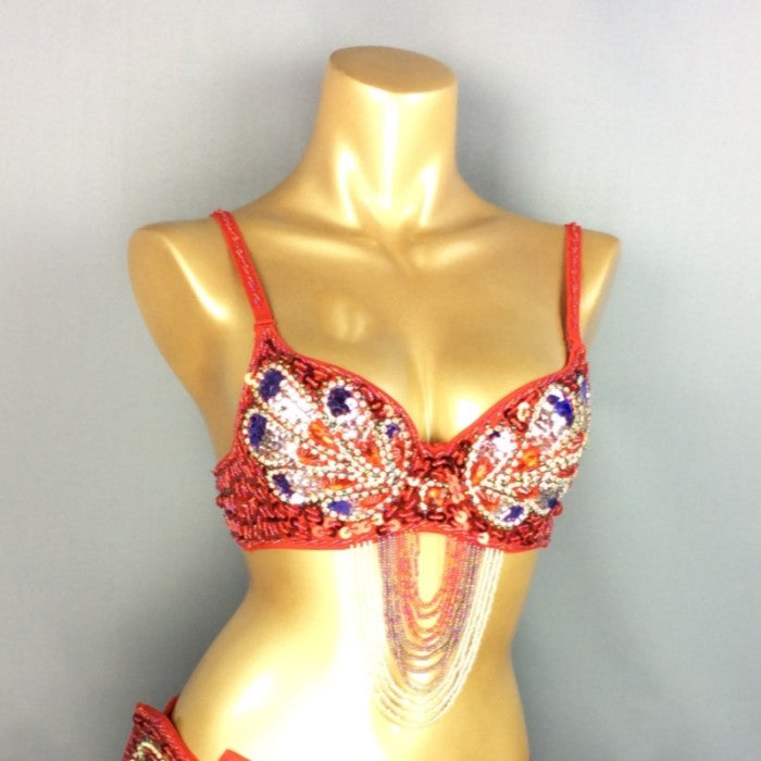 Women's belly dance costumes beads bra belly dancing clothes Bellydance Bead Sequins tops BAR1359
