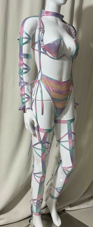carnival 2024 multi color design for rave EDC party,samba carnival