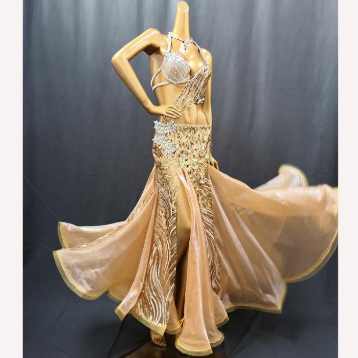 New Adult Women Stage Performance gorgeous Belly Dance Costume Bra Skirt 3Piece Set Handmade Beaded Performance Show Suit outfit  TF1903  (3PCS/SET ）