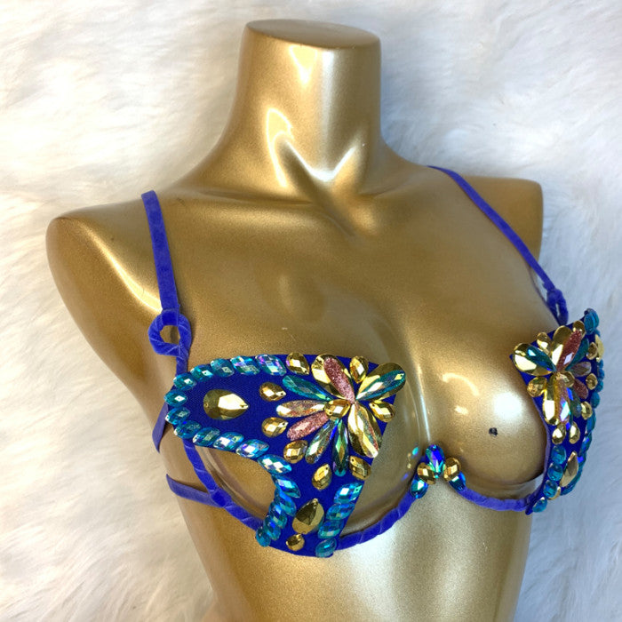 New Hot Shining Belly dance costume Sexy Samba Carnival set Wire Bra & Coin Belt Samba Suit performance wear C024