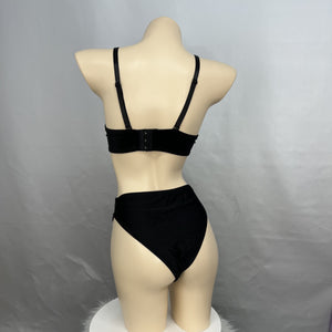 Samba Carnival Handmade Bra And High Waist Bottom mirror stones For EDC Festival Costumes
