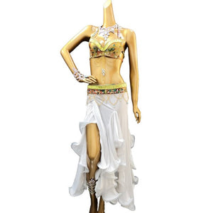 New Style Women's Belly Dance Costume Wear Belly Dance Clothes Sexy Suit Night Belly Dancing Costume 3pcs Set TF1623-1