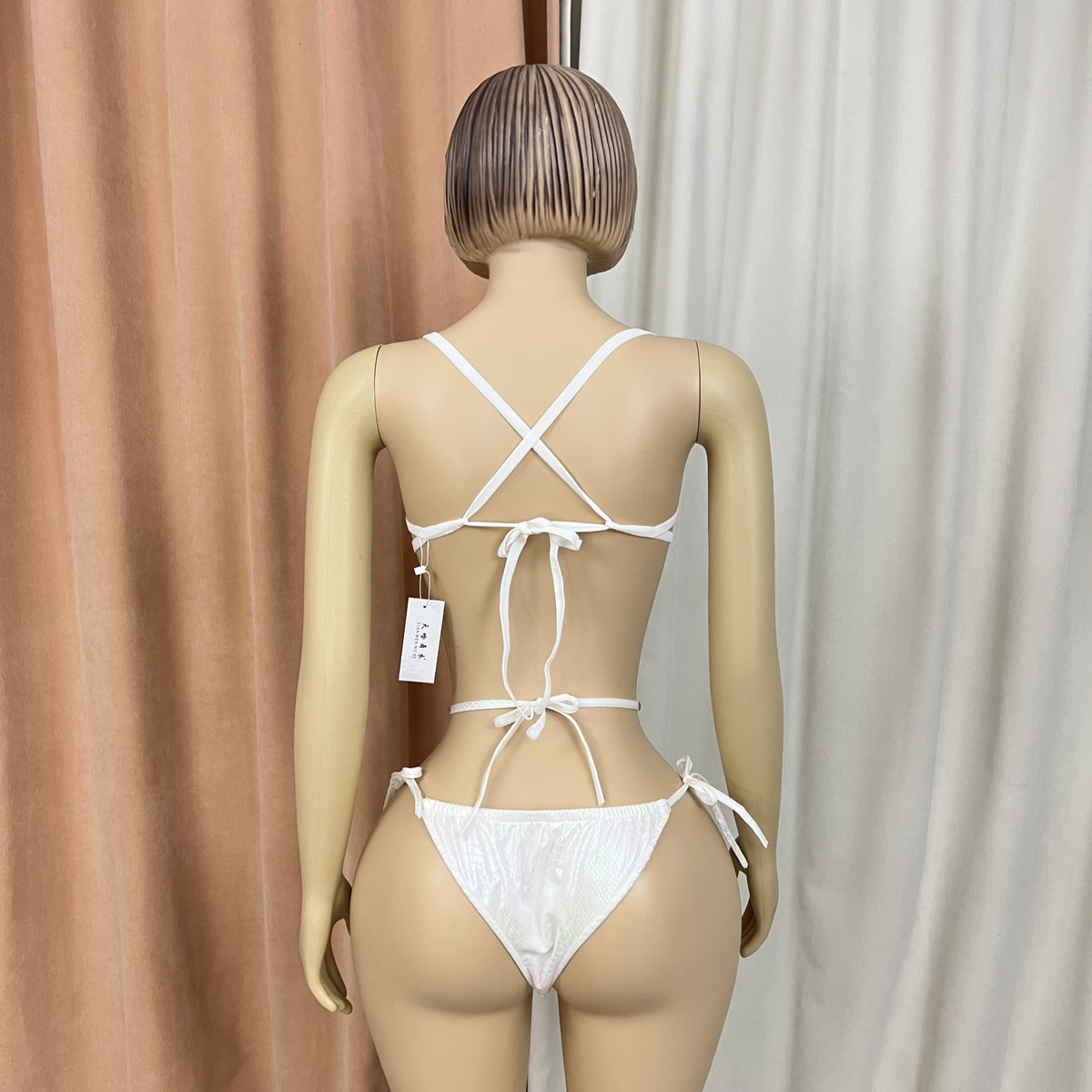 Samba Carnival Handmade Wire Bra,Pants With Stones And Beads For EDC Performance