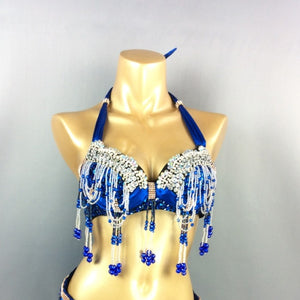 Women's belly dance costumes beads bra belly dancing clothes Bellydance Bead Sequins tops BAR1356