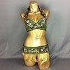 New Sexy belly dance costume Handmade Dancing Costume set suit for performancee 6color 3-pieces(Bra&Belt&Necklace)  TF1481