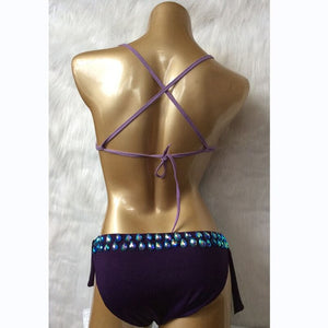 Hand Beaded Belly Dance and Samba Costume one-piece garment  CN1503
