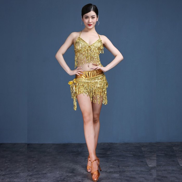 New Sexy Girls Women Dance Clothing Sequins Outfit Nightclub Wear Belly Dance Costume 3PCS Set Top+Scarf+Panty Beads Fringes CT027
