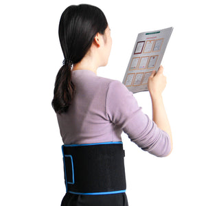 Led Red Light Therapy Weight Loss Belt Usb Heating Waist Wrap Women Warm Massage Moxibustion Belt