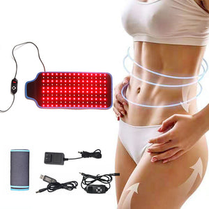 Led Red Light Therapy Belt Waist Trainer Slimming Belt For Weight Loss