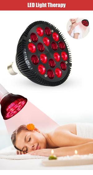 Par38 660Nm 850Nm 36W 54W Led Red Light Therapy Lamp Skin Care Spot Removal Beauty Light