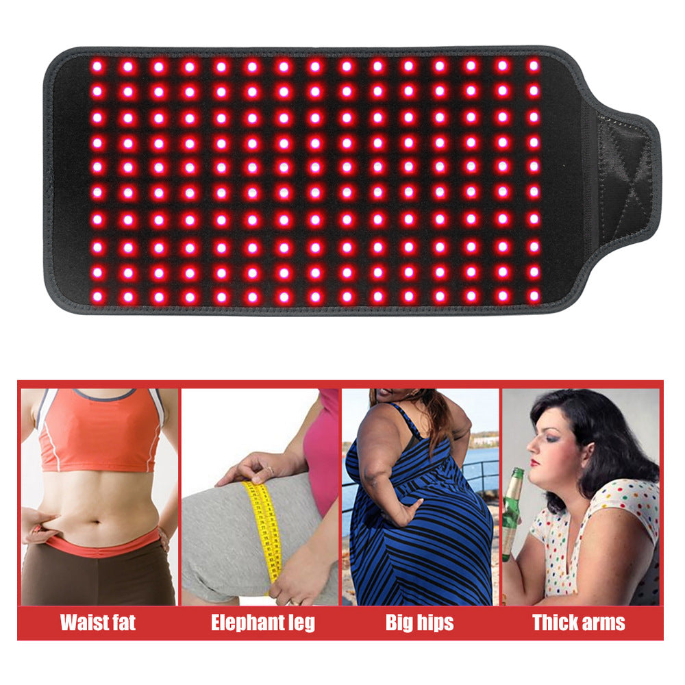 Led Red Light Infrared Pulse Control Timer Facial Beauty Device Portable Therapy