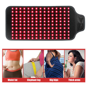 Led Red Light Infrared Pulse Control Timer Facial Beauty Device Portable Therapy