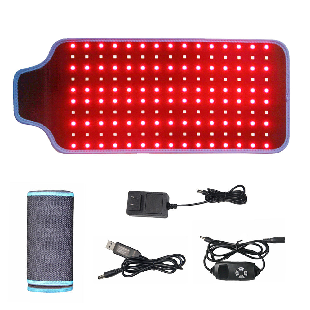 660nm 850nm Red Light Therapy Belt For Weight Loss Pain Relief Beauty Salon Pulsed Treatment Device