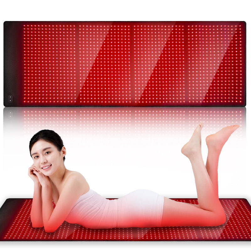 Red Light Therapy Mat Infrared Heating Pad Far Red Light Therapy Blanket Full Body Red Light Bed Pad