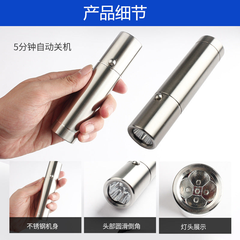 5 Led Red Light Therapy Flashlight Infrared Therapy Lamp Handheld Red Light Therapy Device Beauty Pen