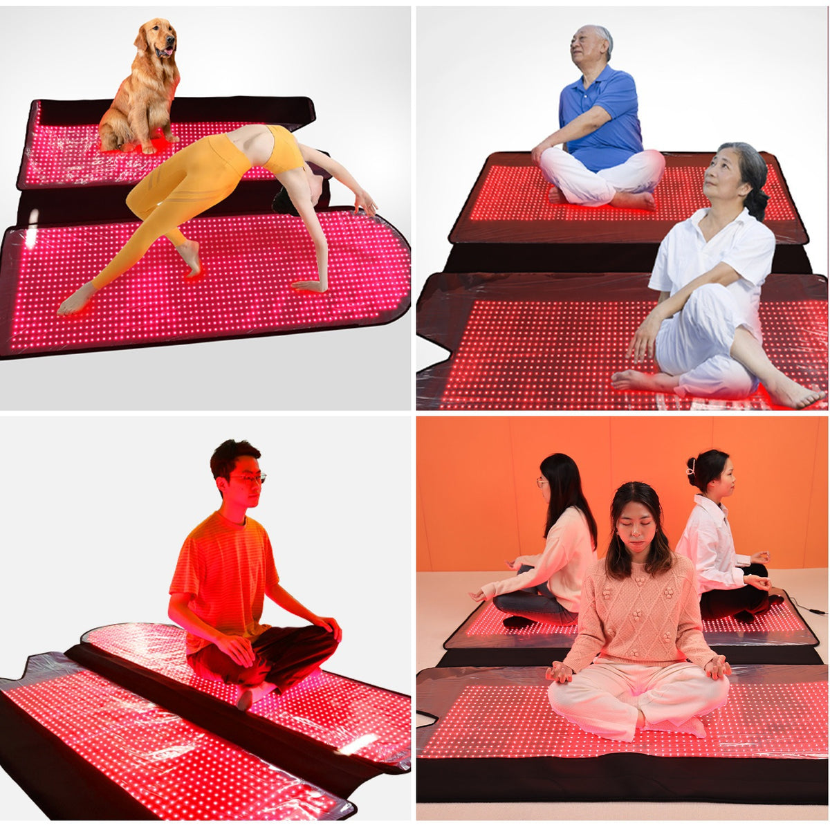 Red Light Therapy Mat Heating Pad Infrared Light Therapy Blanket Home Use Red Light Sleeping Bag