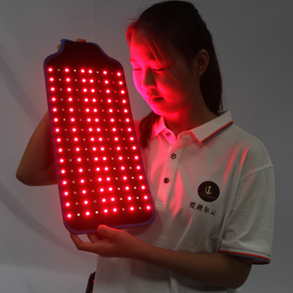 Red Light Infrared Therapy Heating Belt Waist Massager Led Pulse Light Therapy Support Belt