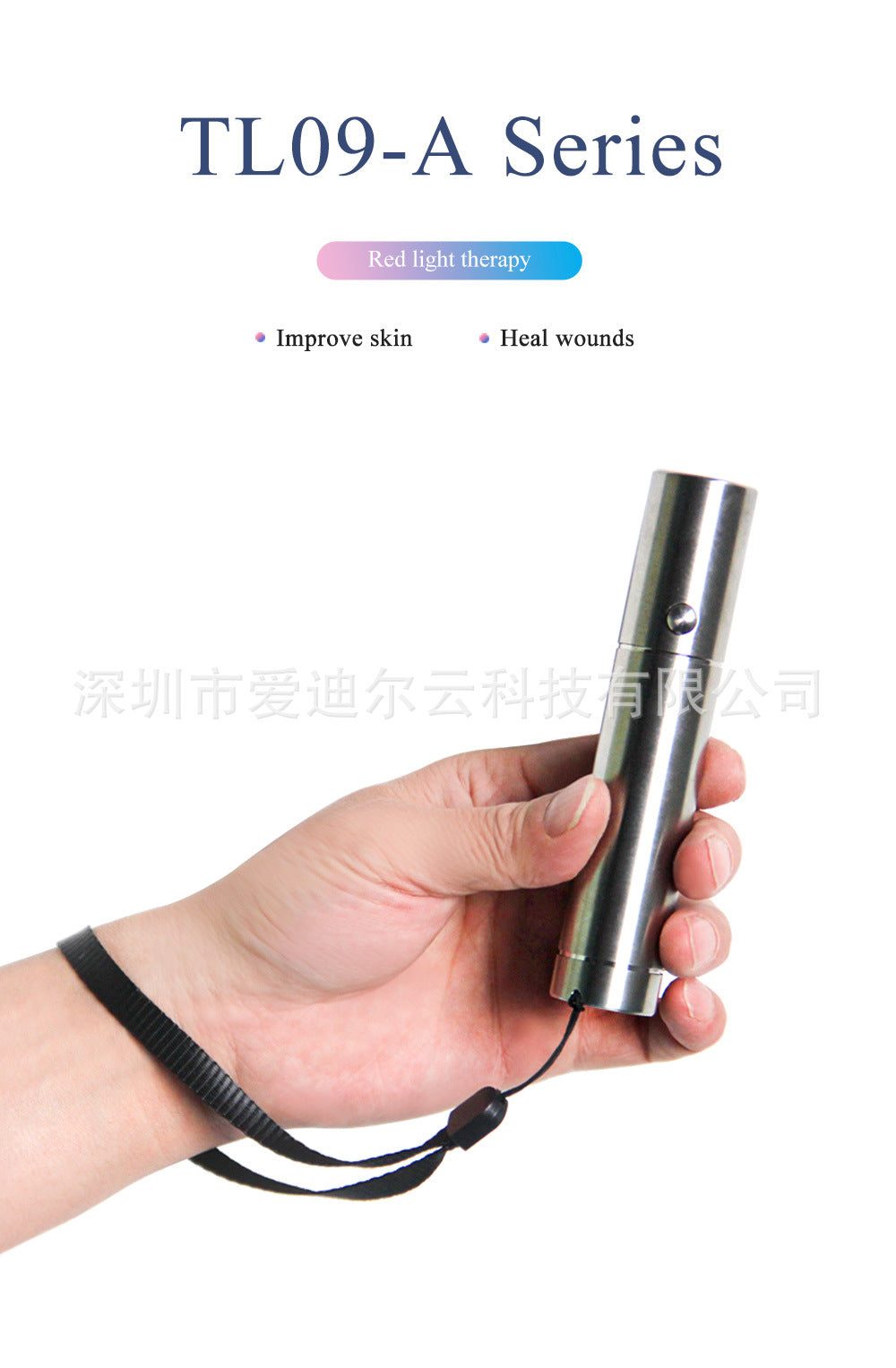 Red Light Therapy Pen Infrared Light Therapy Lamp Handheld Red Light Device