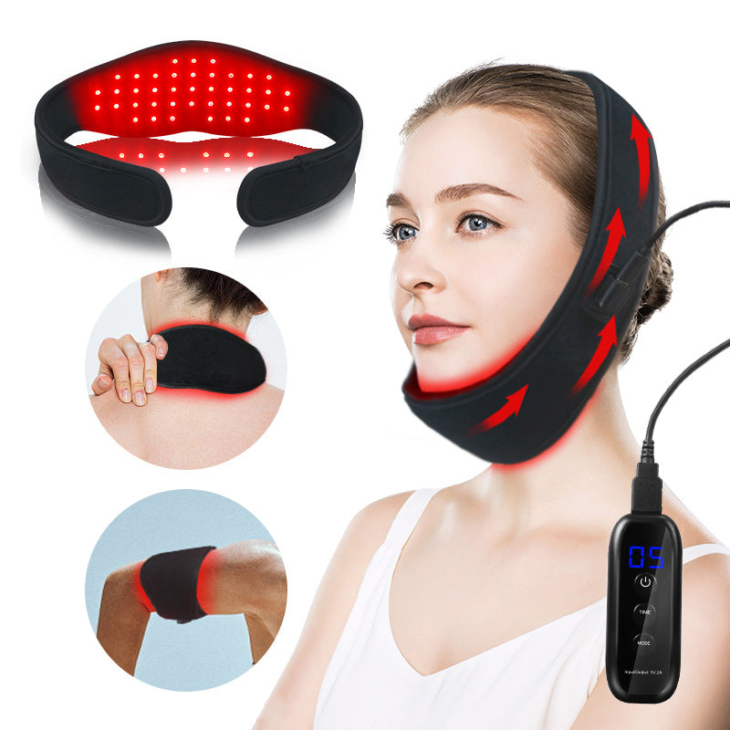 Red Light Therapy Neck Massager Heating Pad For Pain Relief Neck Wrist Beauty Care