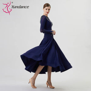 Women's International Standard Ballroom Dance Dress For Stage Performance