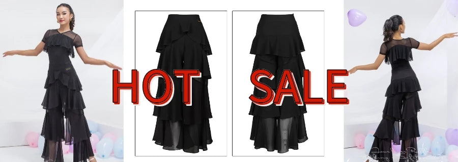 Latin Dance Dress Women's Red Halter Crop Top and Asymmetrical Fringe Skirt Set with Lace Gloves