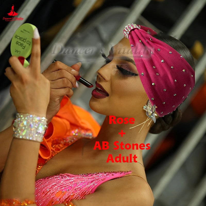 Dance Hair Accessories Women's Multi-Color Rhinestone/Solid Fabric Headbands for Latin Ballroom Dance