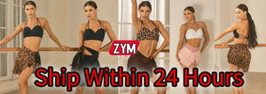 Women's Green, Black, White, Red Shiny Fringe Latin Dance Dress with Mesh Panels
