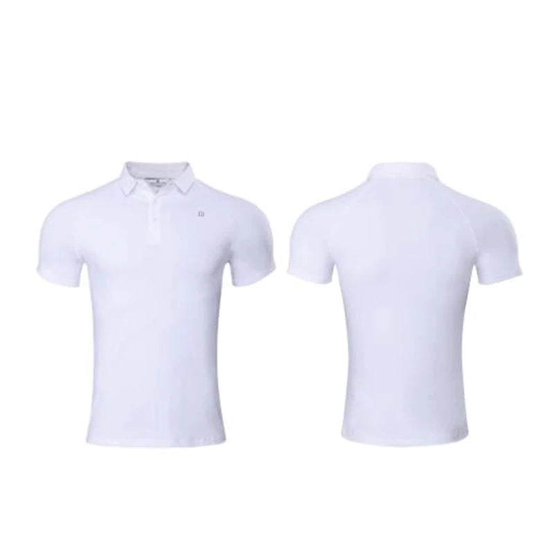 Men's Black, Purple, and Gray Performance Polo Dance Shirt with Raglan Sleeves