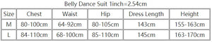 Belly Dance Dress Women's Magenta Slit-Skirt V-Neck Short Sleeve with Black Sash Lycra Spandex Performance Costume