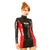 Shiny PVC Leather Patchwork Bodycon Mini Dress High Neck Zipper Back Latex Look Costume Multi-Color