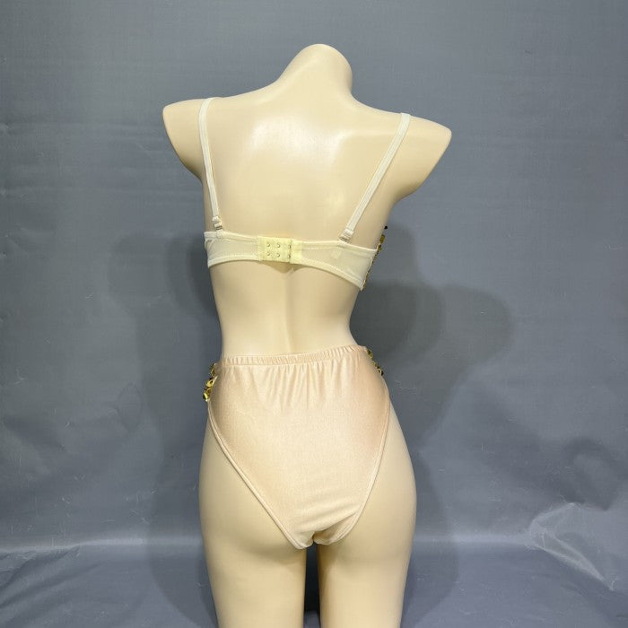Samba Carnival Handmade Sequins And Beads Bra With High Waist Bottom For Carnival Costumes,EDC Cloth