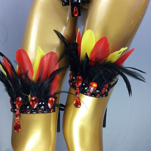 new design top grade Women belly dance Samba Carnivel RIO Crystal Bra Costume Outfit Showgirl dancer costume C017