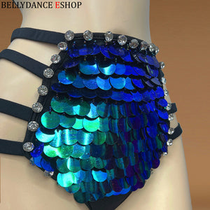 Samba Carnival Bra Pants Sequins Hand Made 2 Piece C044