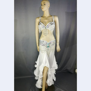 New design high quality Women's belly dance costume sets Halloween costume sexy bellydance christmas wear belly dancing clothes TF1618+SK38