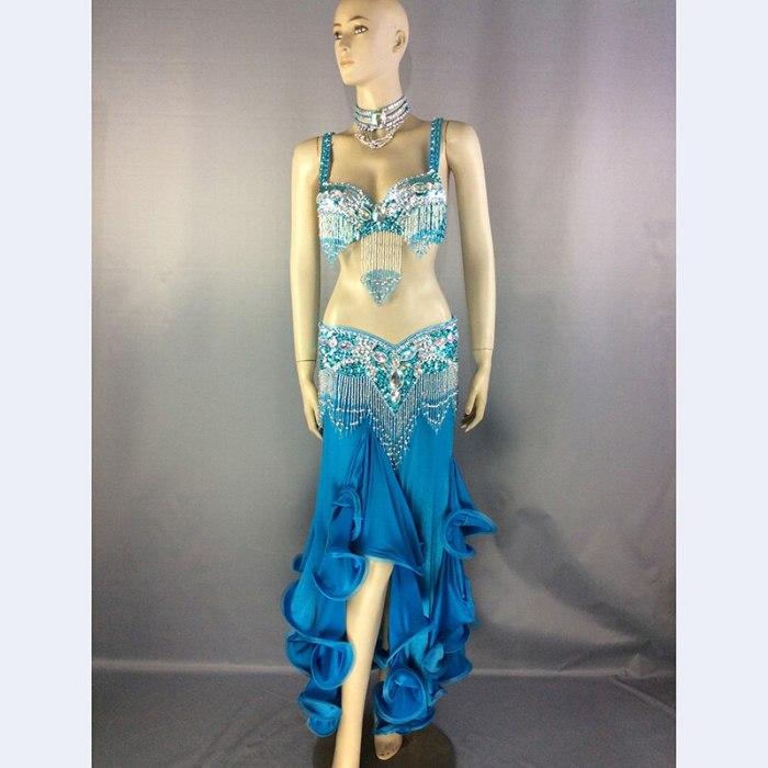 New design high quality Women's belly dance costume sets Halloween costume sexy bellydance christmas wear belly dancing clothes TF1618+SK38