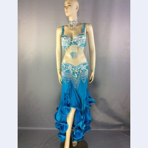 New design high quality Women's belly dance costume sets Halloween costume sexy bellydance christmas wear belly dancing clothes TF1618+SK38