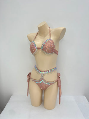 New Arrival Sexy Samba Carnival For Women Handmade costues  stones Samba Suit C050