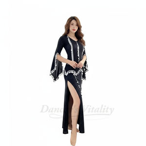 Belly Dance Costume Set With Shaabi, Baladi, Saidi Style For Adults And Kids Performance Competition