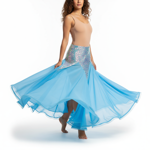 High Quality New Design Bellydancing Skirts Long Maxi Professional Costume Dancer Dress Girls Costume Training Dress Performance SK1910
