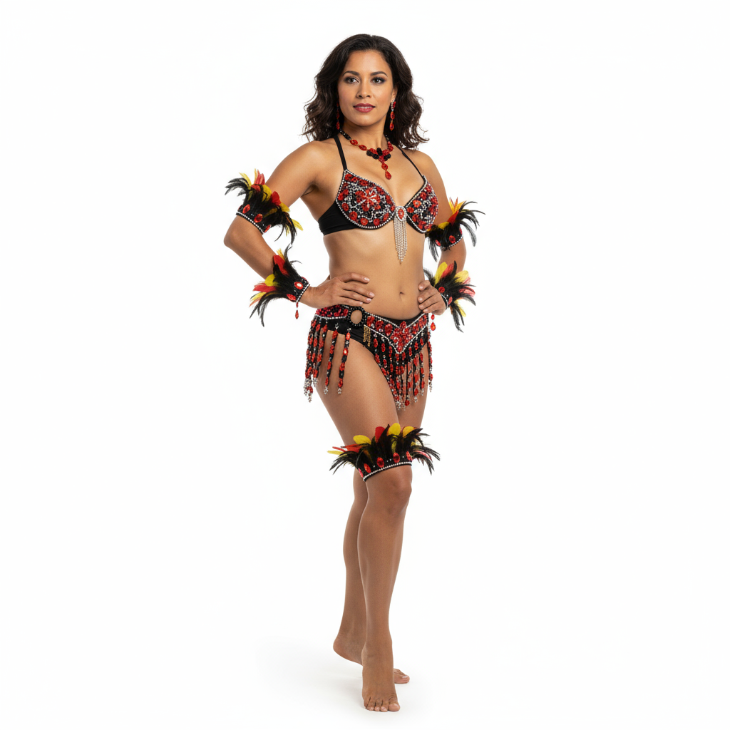 new design top grade Women belly dance Samba Carnivel RIO Crystal Bra Costume Outfit Showgirl dancer costume C017