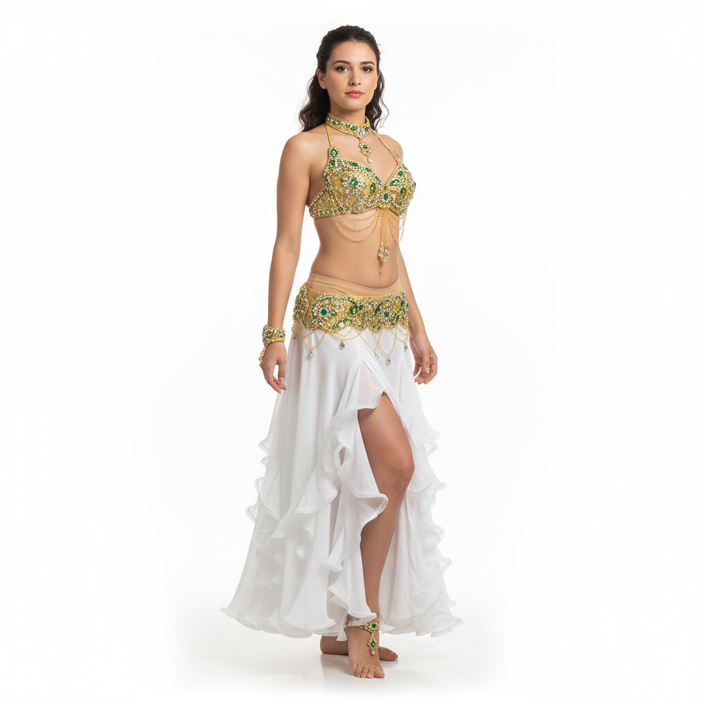 New Style Women's Belly Dance Costume Wear Belly Dance Clothes Sexy Suit Night Belly Dancing Costume 3pcs Set TF1623-1
