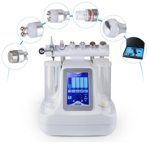 Multifunctional LED Hydro Microdermabrasion Ultrasonic RF Oxygen Spray Deep Cleansing Facial Machine